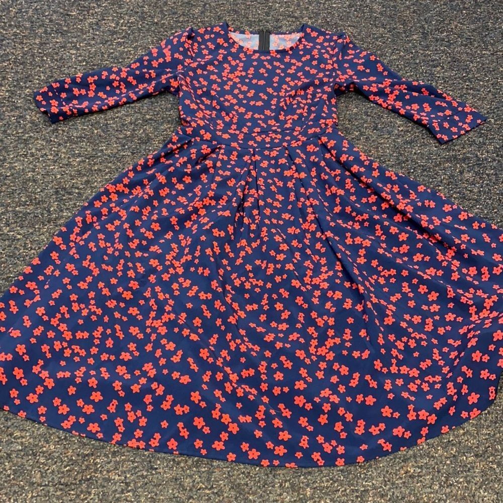 Blue Floral Dress sz. S